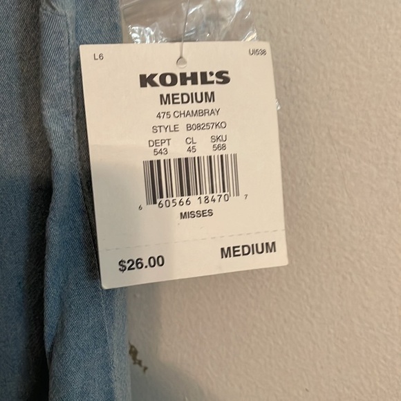 🌹NWT SONOMA SLEEVELESS TOP - Picture 2 of 4